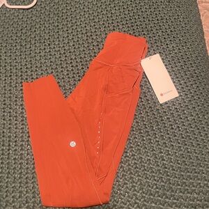 Lululemon Orange Leggings